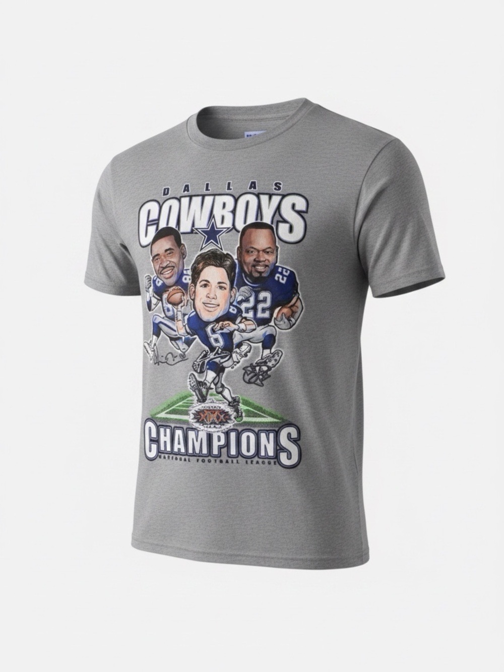NWT Dallas Cowboys Mitchell & Ness Throwback Champions Tee Super Bowl XXX